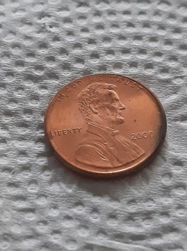 One cent 1 cent USA 2000r W 16