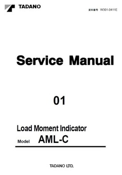 Tadano Service Manual