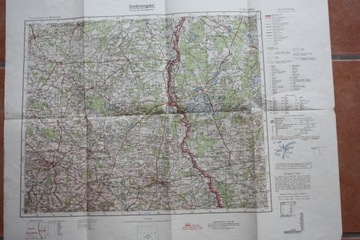 Lublin , mapa sztabowa 1932