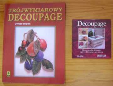 V. Crook - Trójwymiarowy decoupage + gratis CD