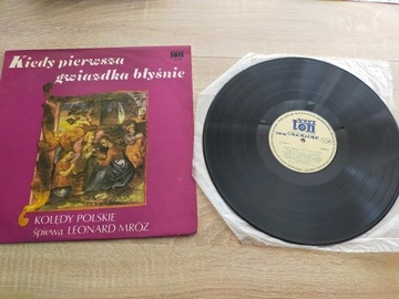 LEONARD MRÓZ - Kiedy pierwsza gwiazdka - LP