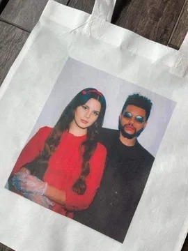 torba lana del rey the weeknd tote bag