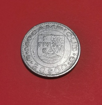 Moneta 20 eskudo 1971, Mozambik