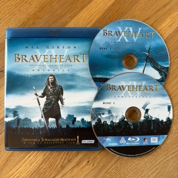 Waleczne serce Braveheart (Blu-ray, PL)