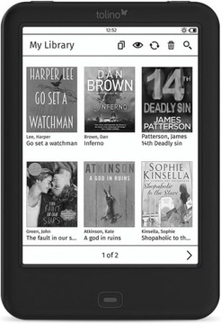 Czytnik e-booków Tolino Shine 2 HD WiFi jak Kindle