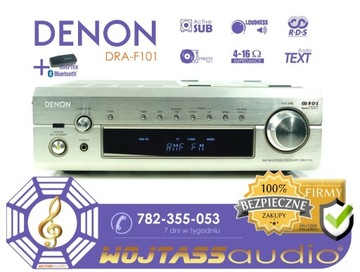 Amplituner DENON DRA-F101 AUX tuner PHONO adapt BT