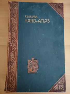 Stielers Hand Atlas 1908r. Wydanie dziewiąte