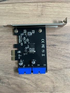 SINLOON PCI-e 19-pinowa karta USB 3.0 
