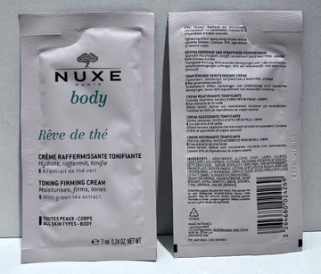 Nuxe body Reve de the krem do ciała 7 ml