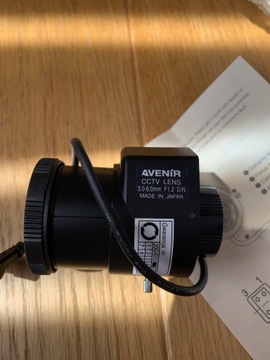 obiektyw Avenir Lens CCTV 3.0-8.0mm F1.2