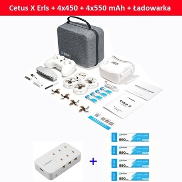BetaFPV Cetus X Pełny Zestaw Kit |4 x 550 mah NOWY