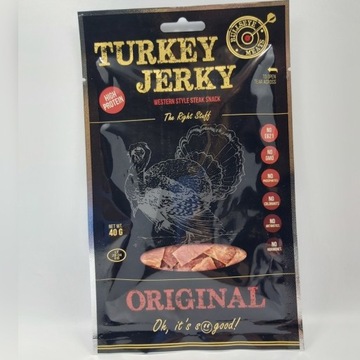Bullseye meats Turkey Jerky (suszony indyk)