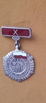 Medal X lat PRL. 