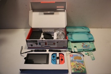 Nintendo Switch V2 Red&Blue gra akcesoria
