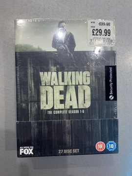 The Walking Dead Sezony 1-6 DVD Ang. Wer.