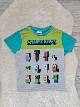 Koszulka T-shirt minecraft Rozmiar 104 - 110