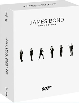 007 JAMES BOND Kolekcja 24x blu-ray wys. gratis! 