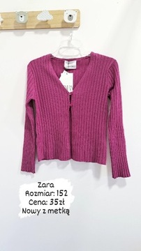 Sweterek Nowy Zara r.152
