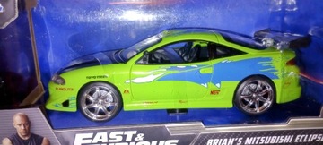 Model Fast Furious Mitsubishi Lancer Eclipse 1:24 