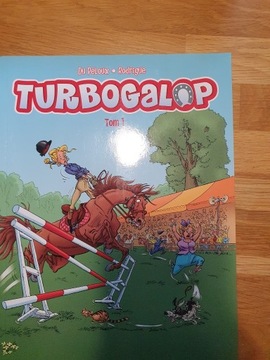 Komiks "Turbogalop" Du Peloux i Rodrigue