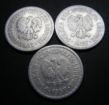 1 zł złoty 1957 