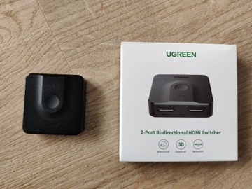 Przełącznik HDMI switch Ugreen 4k dwukierunkowy