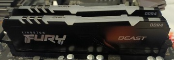 pamięć ram Kingston Fury DDR4 2x8GB 3200 MHz CL16