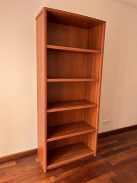 Regał biblioteczny brązowy 90 cm x 210cm x 40 cm