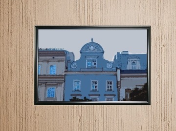 Plakat Krakowa handmade