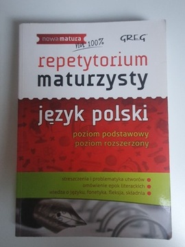 Repetytorium maturzysty język polski GREG