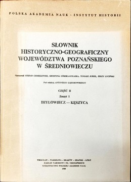 Słownik historyczno-geograficzny woj. poznańskiego