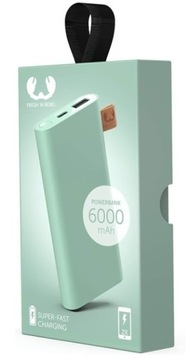 FRESH'N'REBEL 6000 mAh USB-C MISTY MINT