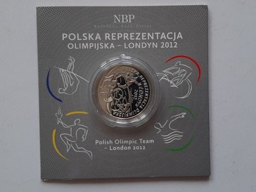 Moneta 10 zł 2012 r. Polska Repr. Londyn