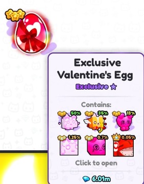 Valentine Egg | Pet Simulator 99