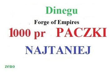 Forge of Empires PR do Inwentarza Dinegu