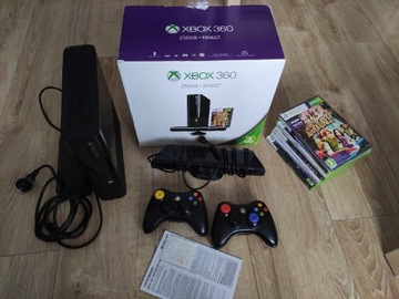 Xbox 360 zestaw dysk 250 gb