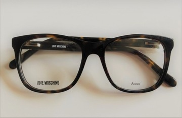 Nowe, oryginalne okulary korekcyjne LOVE MOSCHINO 