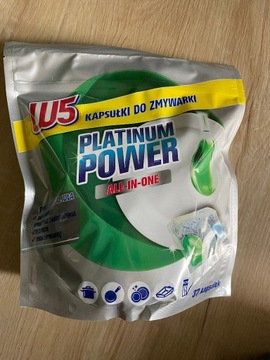 W5 Platinum Power all in one Lidl 37 szt