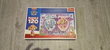 Puzzle 120 Trefl Psi Patrol Girl Pup Power 5+