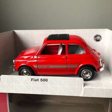 Modelik Fiat 500 retro 1:43