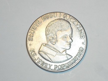 Jerzy Popiełuszko- medal