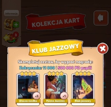 Klub jazzowy Coin Master natychmiastowa wysyłka 