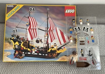 Lego 6285 Black Seas Barracuda Stan kolekcjonerski