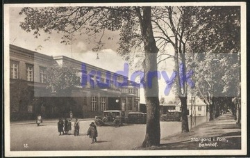 STARGARD Dworzec kolejowy 1936
