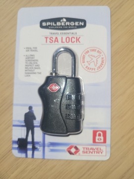 Spilbergen zamek podróżny TSA lock cyfrowy czarny