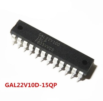 Układ programowalny GAL22V10D-25LP, DIP 24