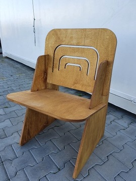 Krzesło sklejka dla dzieci bądź do ogrodu