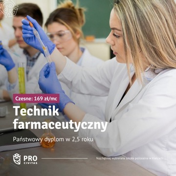 Sprawdzony kierunek: Technik farmaceutyczny 