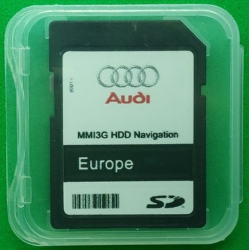 Mapa karta SD Audi MMI 3G HNav EU 6.36.0 EU