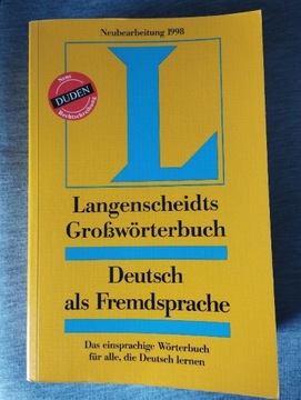 Langenscheidt Großwörterbuch Deutsch als ...